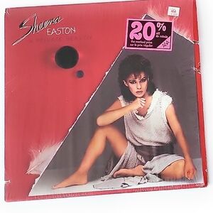 Sheena Easton ' A Private Heaven' Vinyl Record - Red Cover